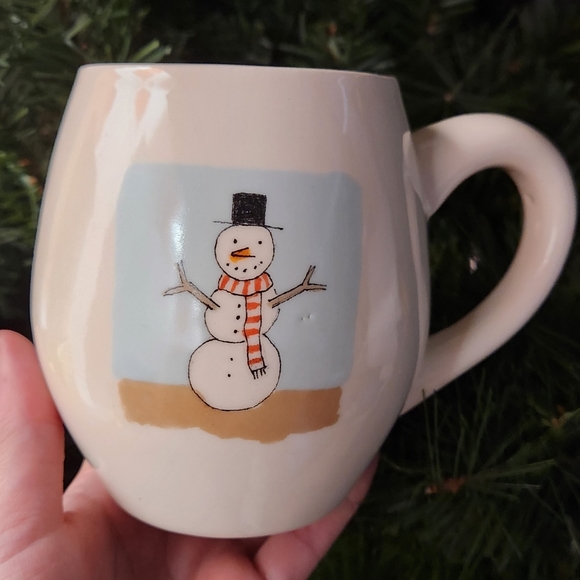 Rae Dunn Other - NEW RAE DUNN VINTAGE SNOWMAN MUG